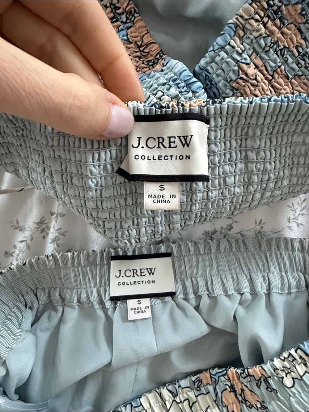 NWOT: J. Crew Collection skirt set in Zinnia Floral (S) - Picture 7 of 9